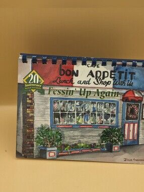 Cookbook: Fessin' Up With Bon Appetit III Sue Fess 1999 Spiral Pages 114 Signed